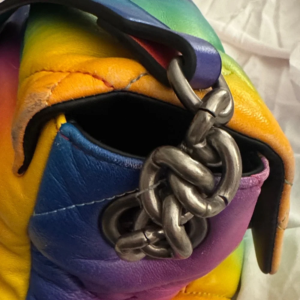 Kurt Geiger Multicolor Quilted Shoulder Bag - Picture 8 of 8